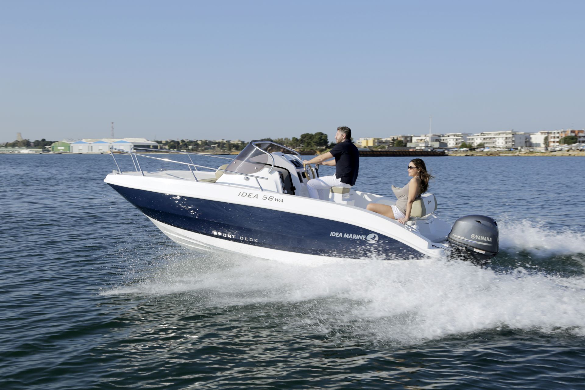 Idea Marine 58 WA bijeli+Yamaha 130 KS - 2025