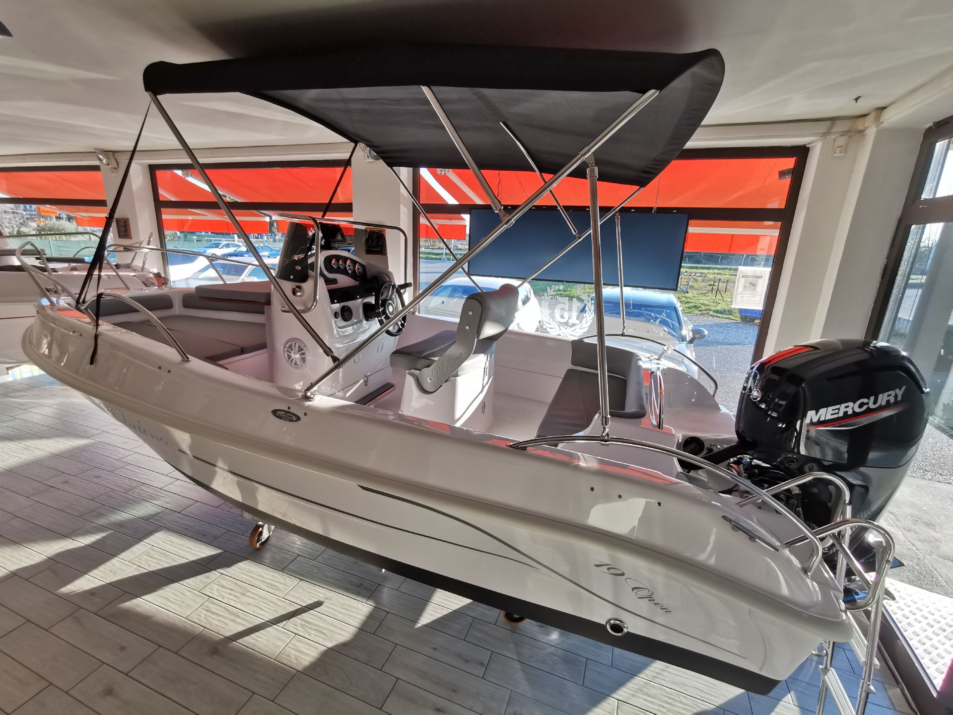 BLULINE 19 Open + Mercury F115 L EFI - 2026