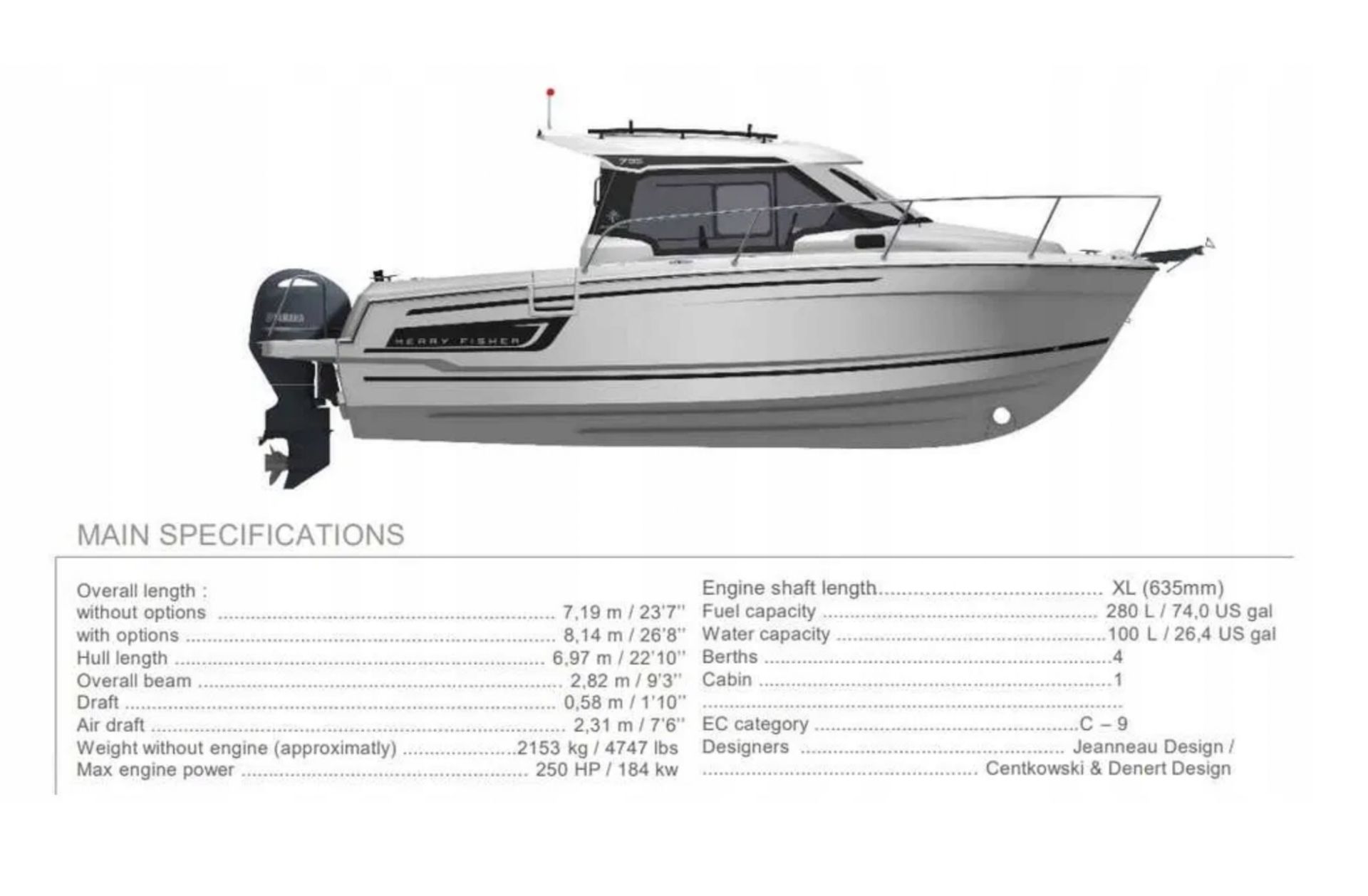 Jeanneau MERRY FISHER 795 S2 - 2022