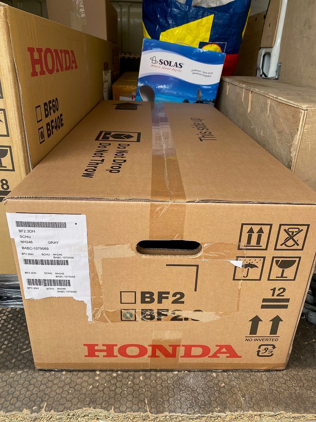 Honda T30 Honwave ALU DNO z napihljivo kobilico - 2026