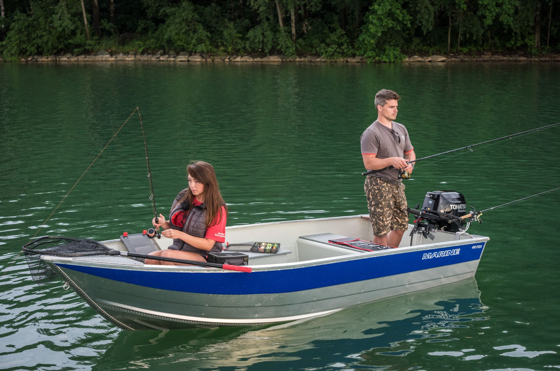 MARINE Light aluminium boats 400 Fish - 2026