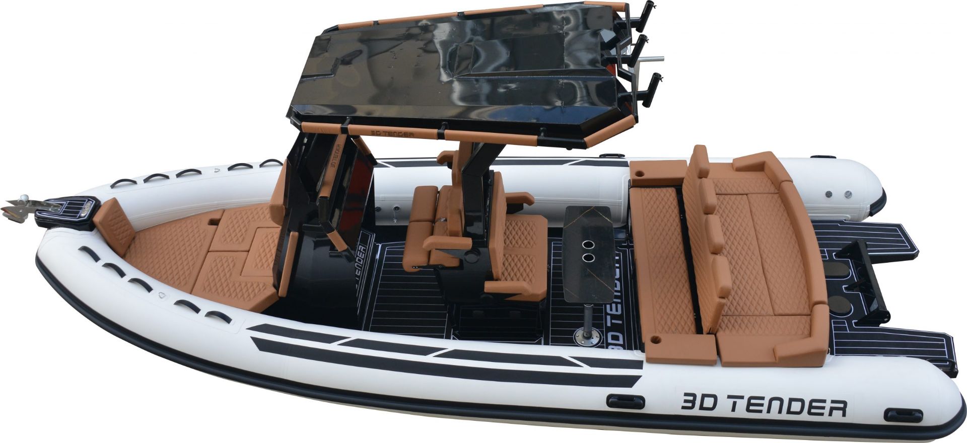 3D Tender Odyssey 635 Hypalon Full option - NA ZALOGI - 2026