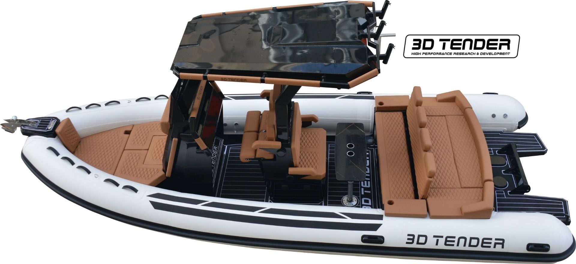 3D Tender Odyssey 635 Hypalon Full option - NA ZALOGI - 2026