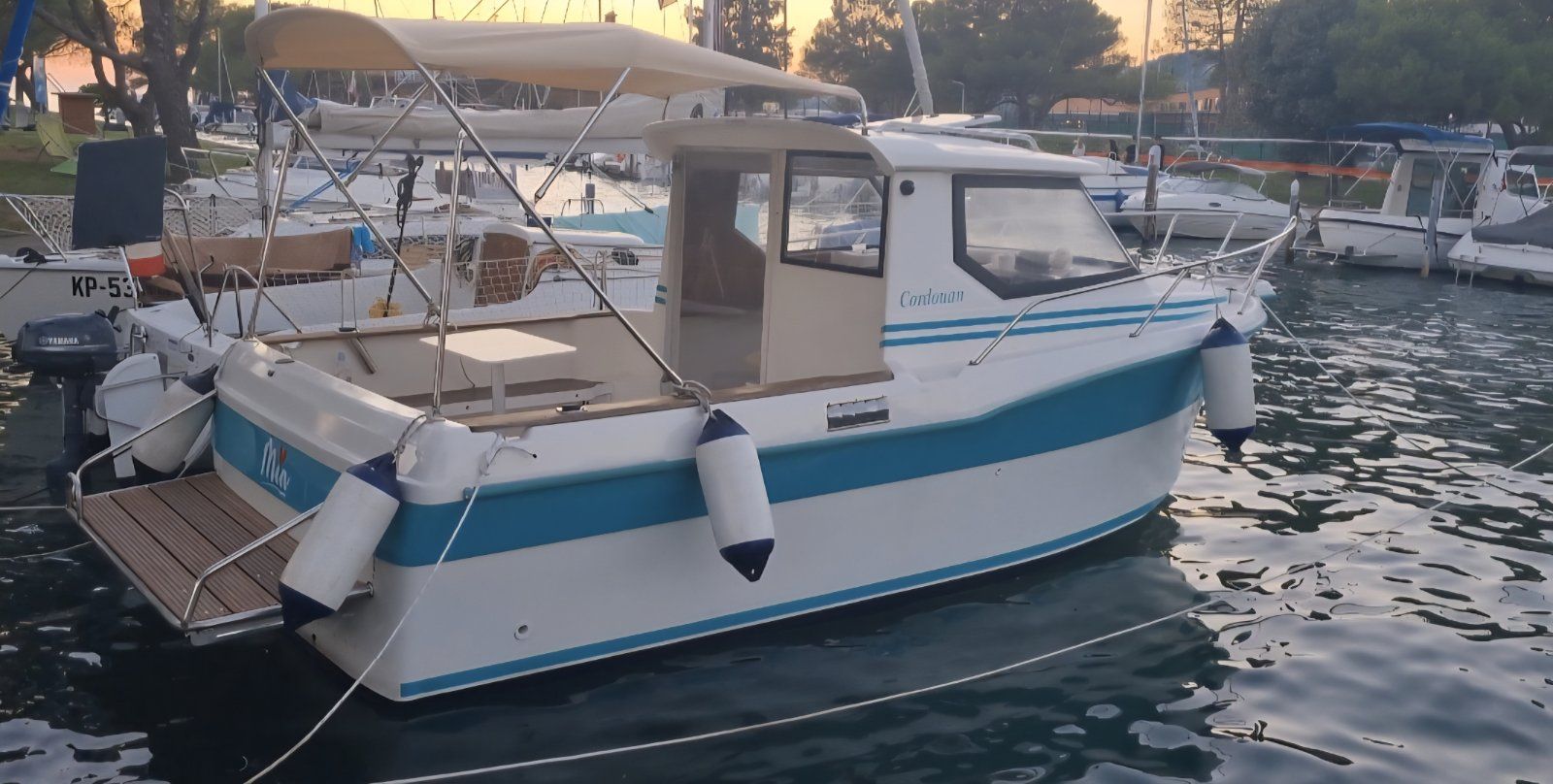 Ocqueteau 625 escape cor - 1993 - for sale: 20700.-EUR