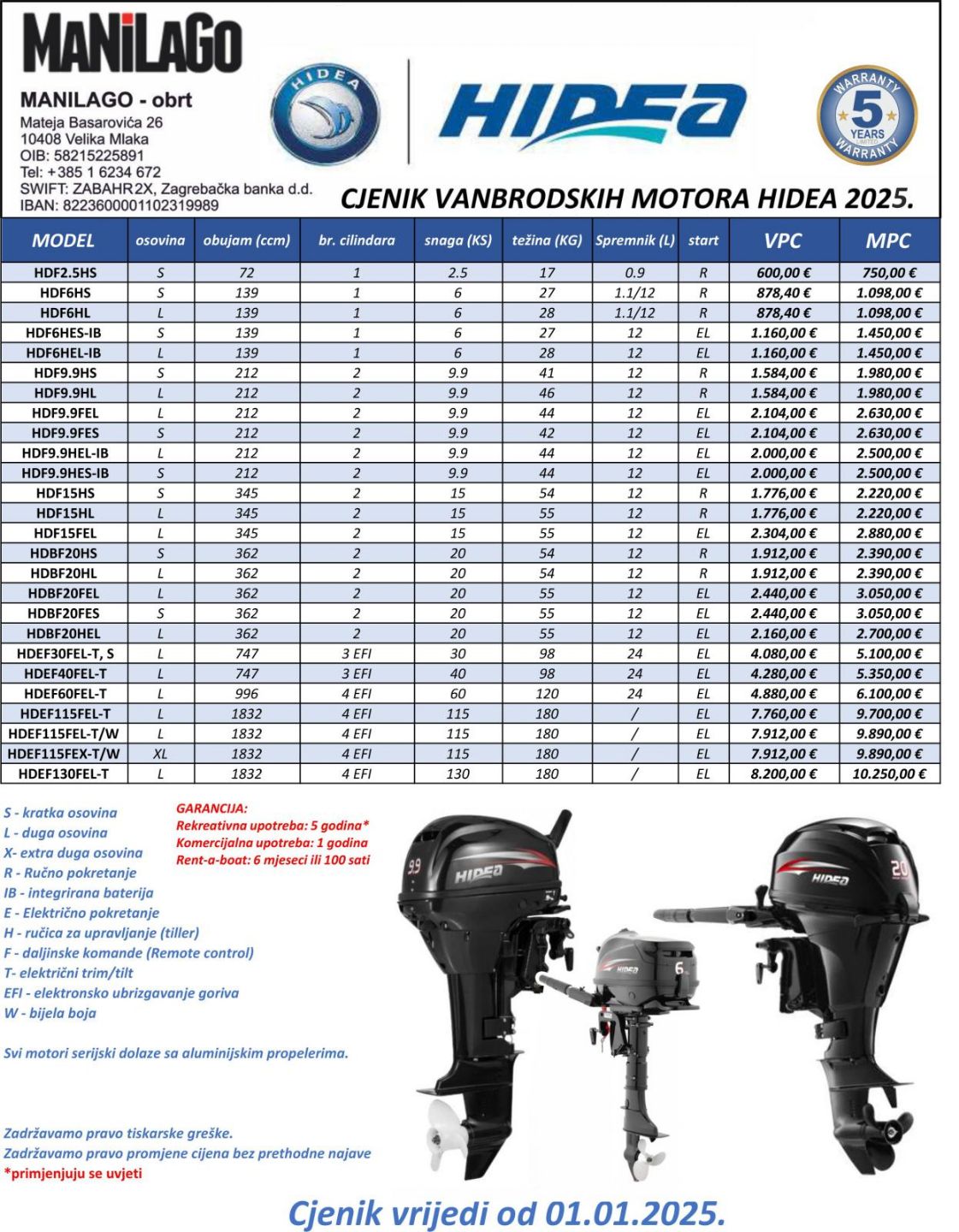 Hidea HDF 20 - 2026