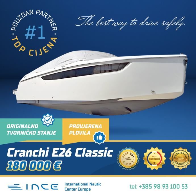 Cranchi - E 26 CLASSIC - INCE - 2019