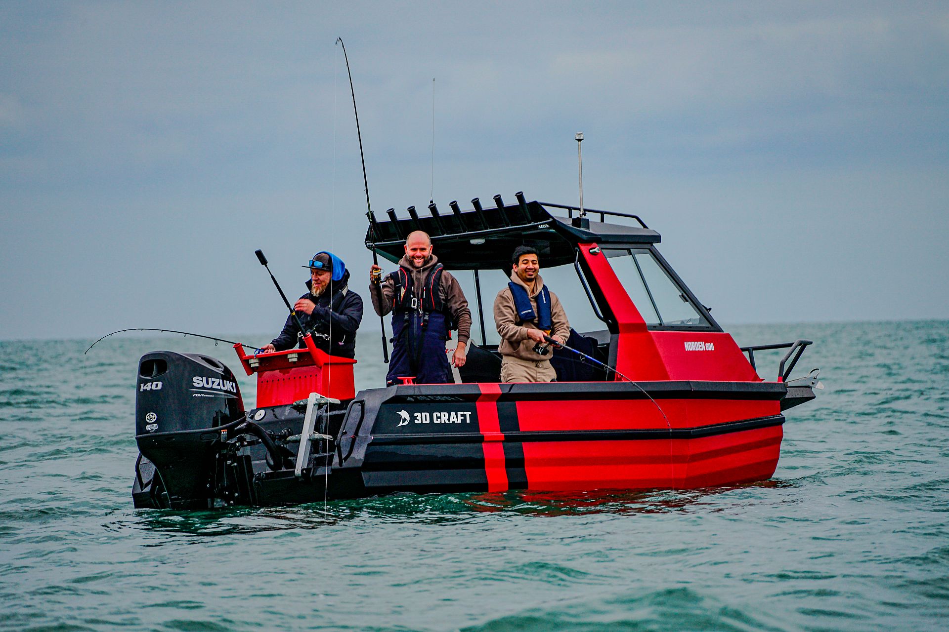 3D Tender Norden 600  NOVO  Alu Fisher  Yamaha partner - 2026