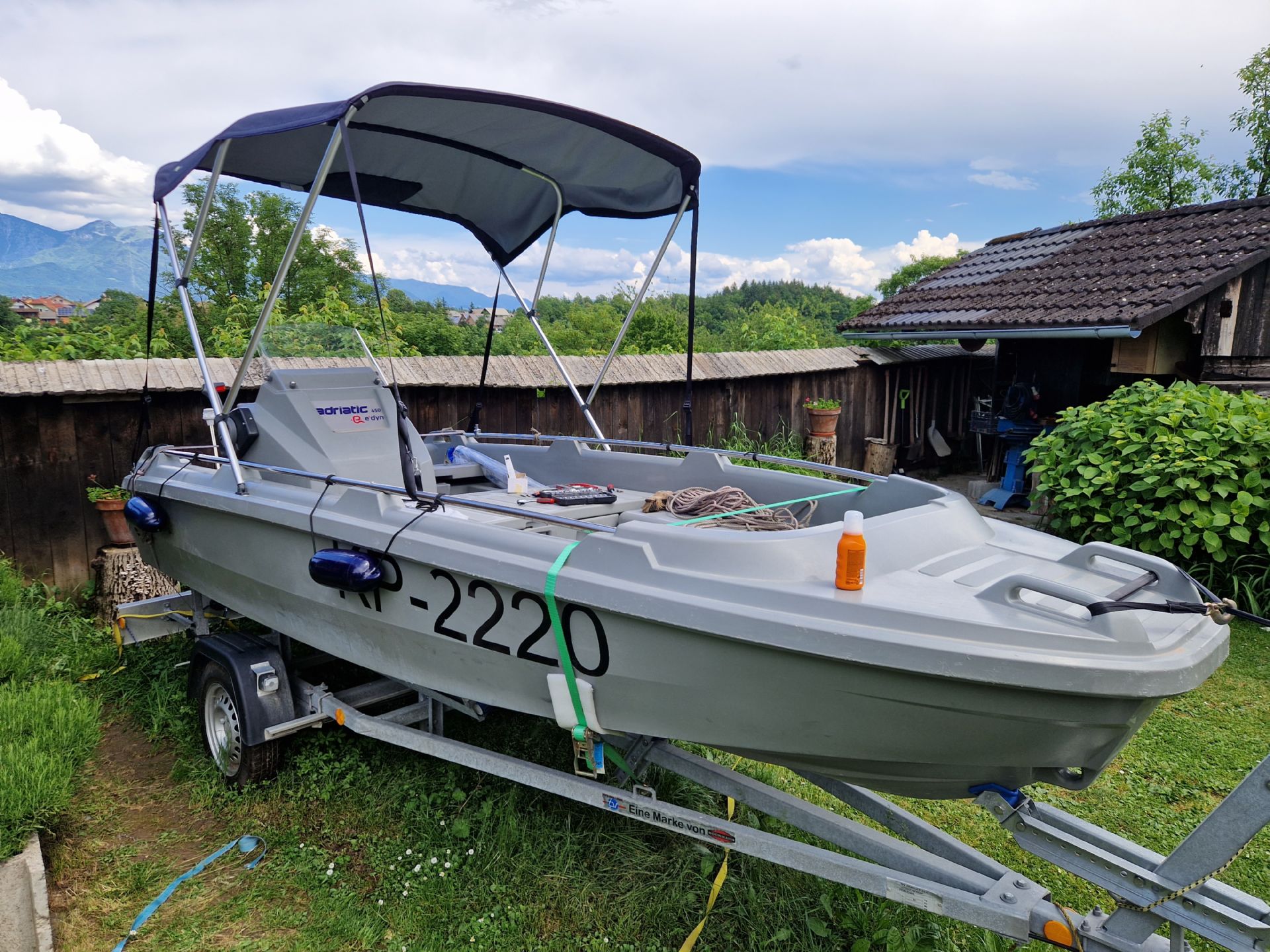 ROTO 450   Yamaha 4T 20KM   TPV prikolica (Roto 450) - 2019