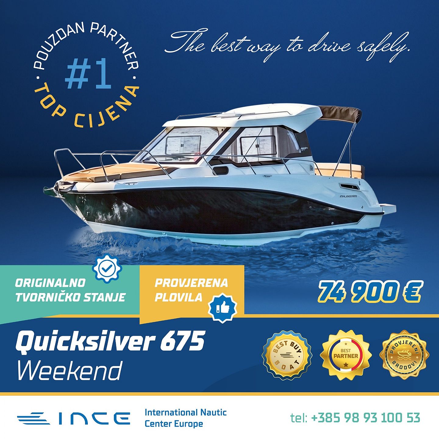 Quicksilver - 675 ACTIV WEEKEND - INCE NOVO - 2025