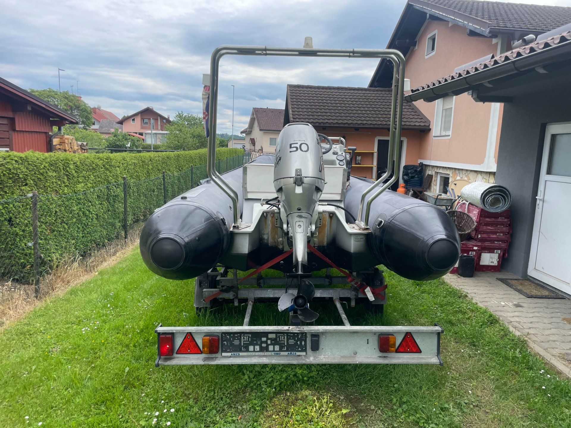 Joker boat HONDA 40 prikolica 470 - 1994
