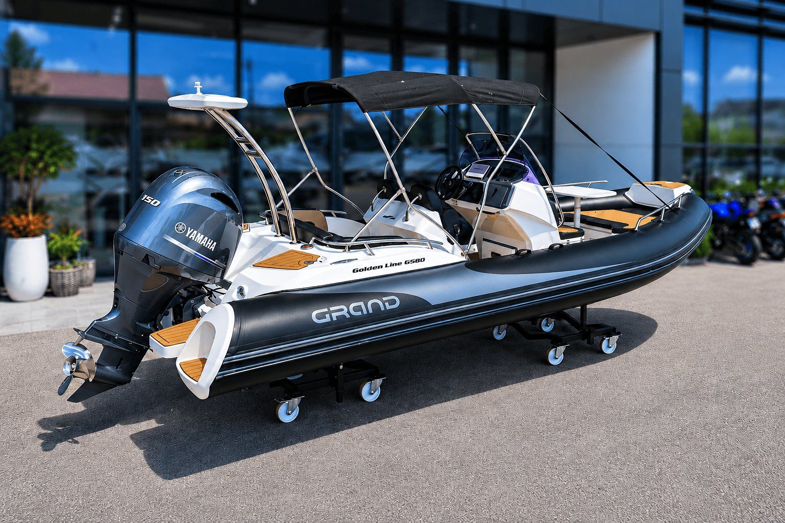 Grand Boats G580GLF + F150 - ODLI�NO OHRANJEN - 2022