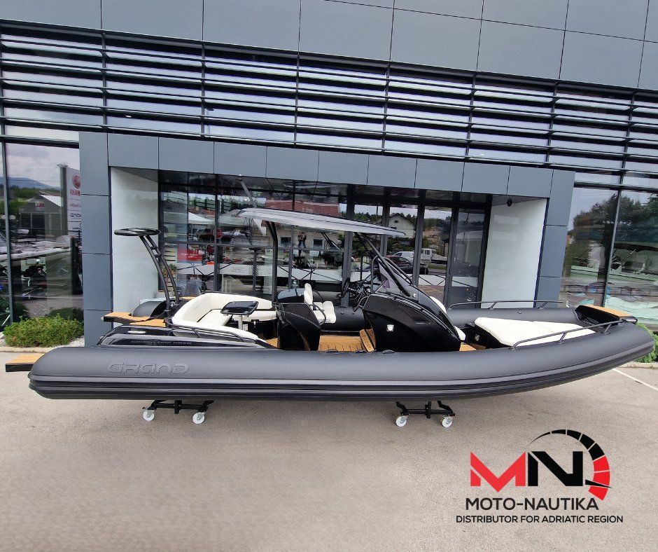 Grand Boats G850HGLF Black Hard Top - NA ZALOGI - 2026