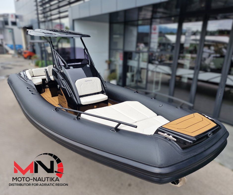 Grand Boats G850HGLF Black Hard Top - NA ZALOGI - 2026