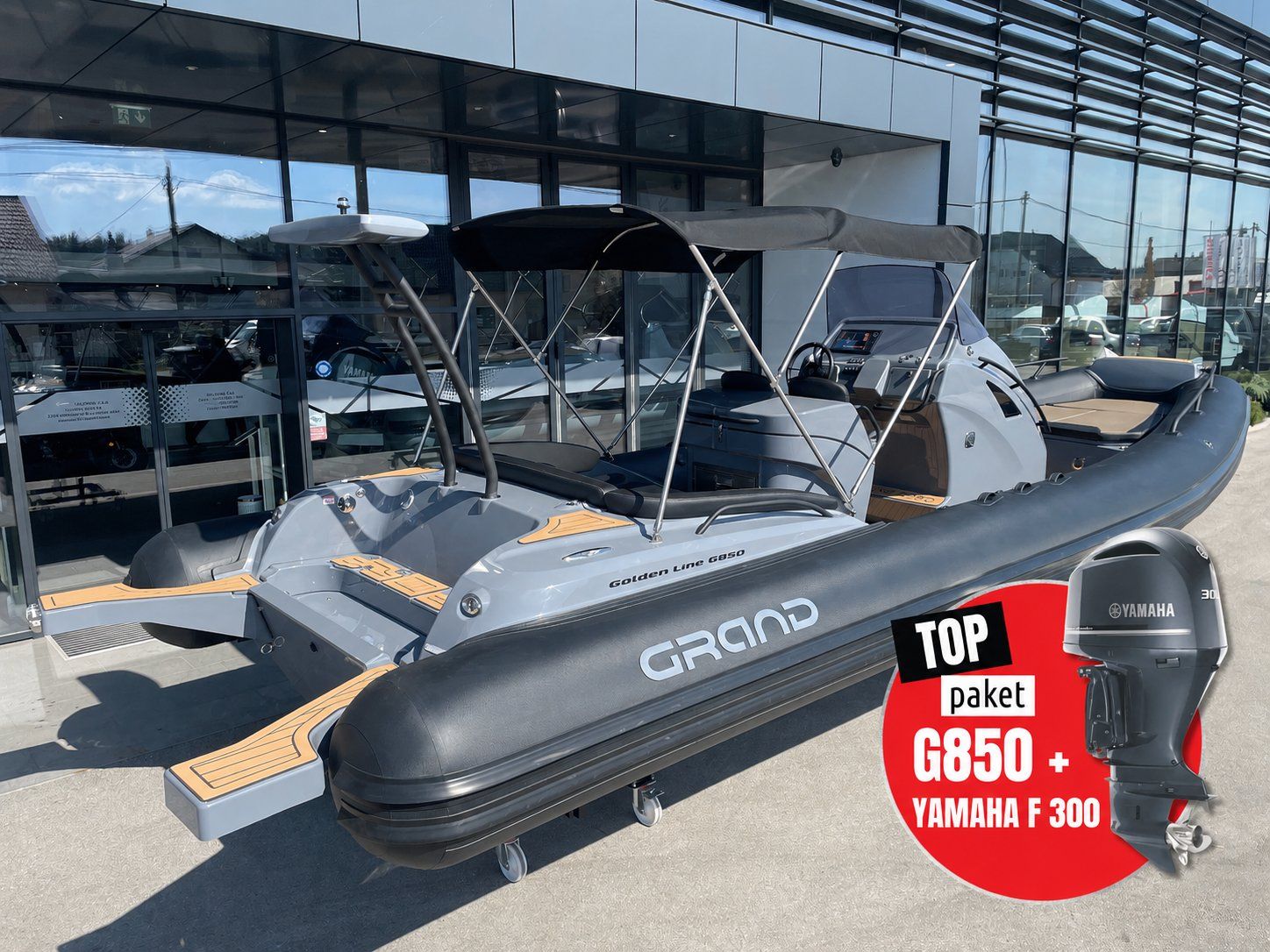 Grand Boats G850HGLF + Yamaha F300 - 2026