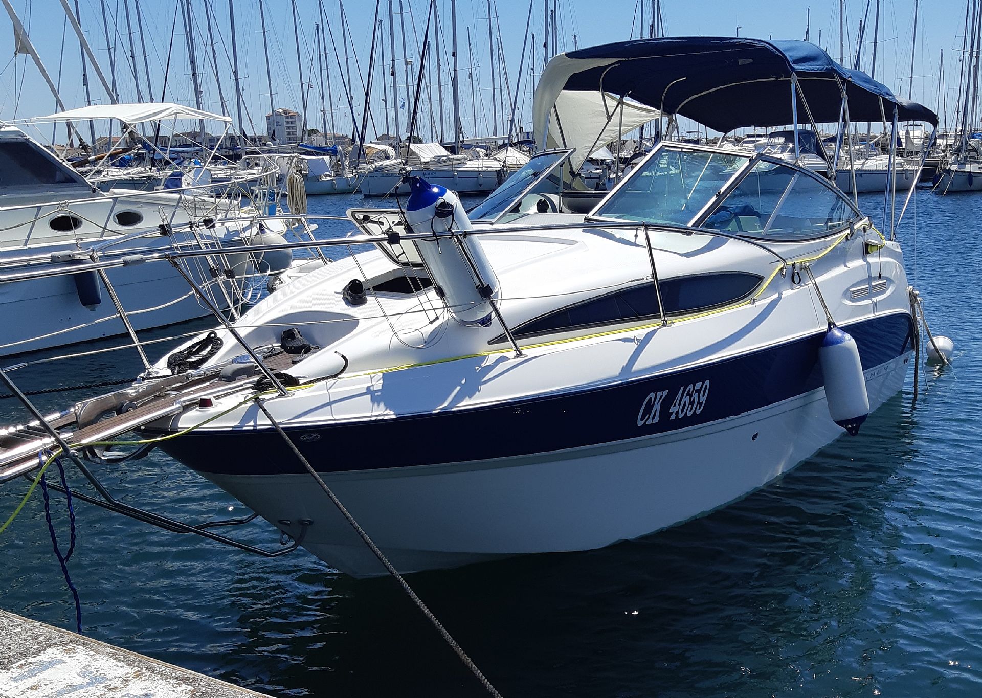 Bayliner    dvoosna prikolica 245 - 2007 - for sale: 29800.-EUR