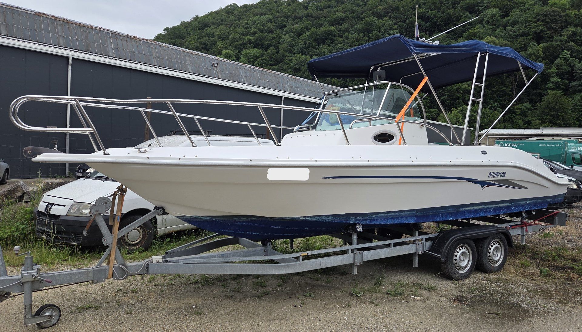 Aquamar 750 Walkaround (2007) + prikolica 750 WK WALKAROUND - 2007